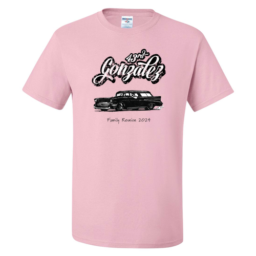Jerzees Heavyweight 50/50 Adult T-Shirt -- Classic Pink