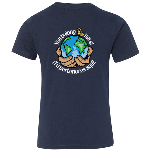 Next Level Apparel Boys Short Sleeve Crew Tee -- Midnight Navy