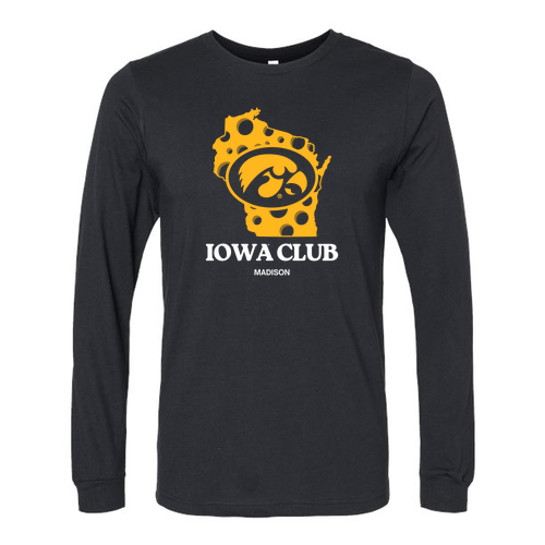 Bella+Canvas Unisex Heather Cvc Long Sleeve Tee- Heathers -- Solid Black Blend