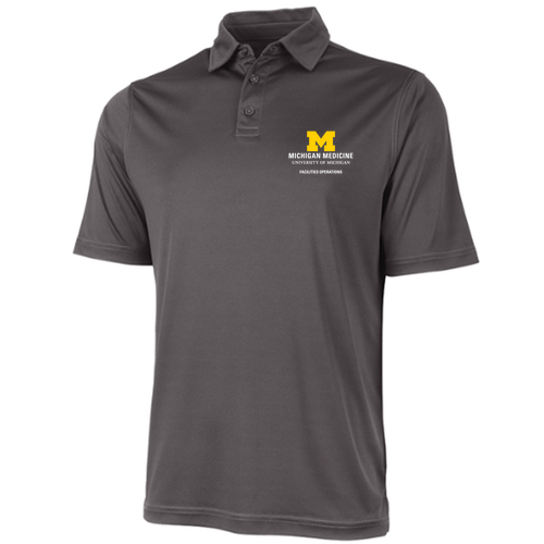 Men/Unisex Charles River Wellesley Polo -- Charcoal, $34