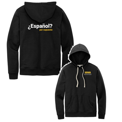 Por Supuesto District Re-Fleece Hoodie -- Black