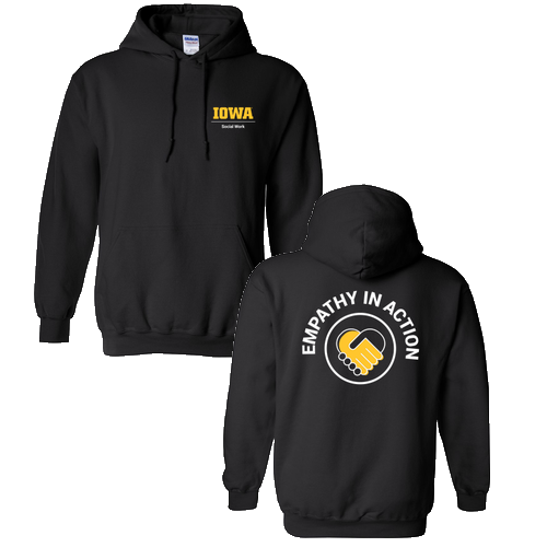 Gildan Heavy Blend Hooded Sweatshirt -- Black