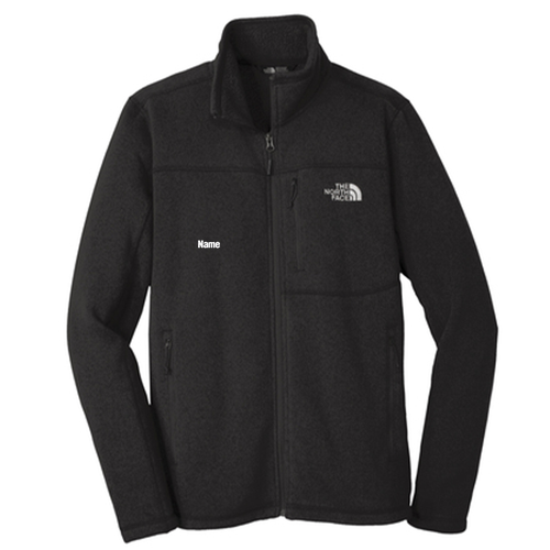 Cardiology North Face Sweater Fleece Jacket -- Black Heather