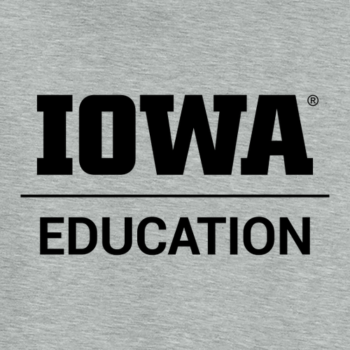 Hawkeye Teacher District Heavyweight Very Important Tee -- Light Heather Grey