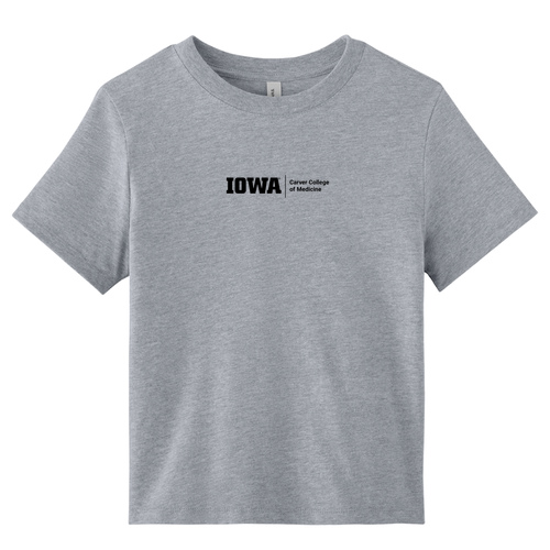 Embroidered CCOM BELLA + CANVAS Women's 6 oz Heavyweight Tee -- Athletic Heather