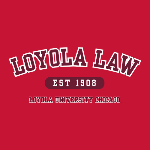 Loyola Law Performance long sleeve -- Scarlet