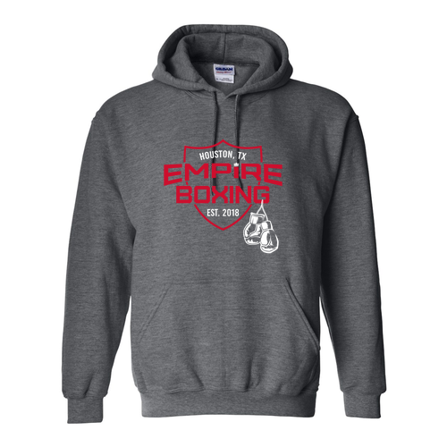 Gildan Heavy Blend Hooded Sweatshirt -- Dark Heather