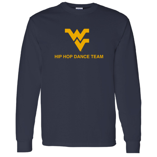 Gildan Heavy Cotton Longsleeve Basic T-Shirt -- Navy