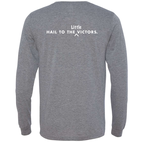 Mens/Unisex Bella Canvas Soft Fitted Triblend Long Sleeve Tee -- Grey Triblend