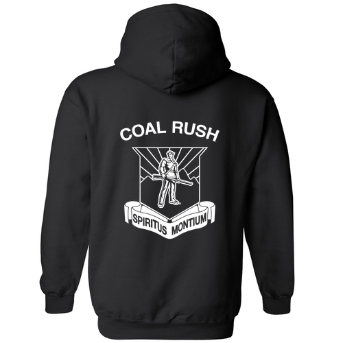 Coal Rush Gildan Heavy Blend Hooded Sweatshirt -- Black
