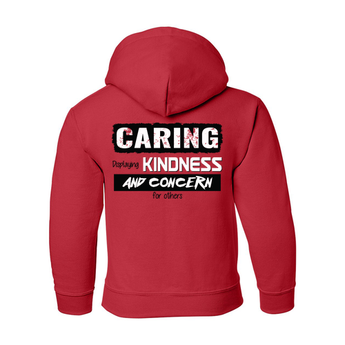 Youth Hoodie Red House Gildan