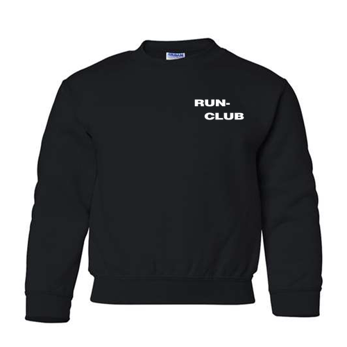 Gildan Heavy Blend Youth Crew Neck Sweatshirt -- Black