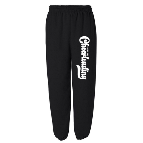 Gildan Elastic Bottom Sweatpants -- Black