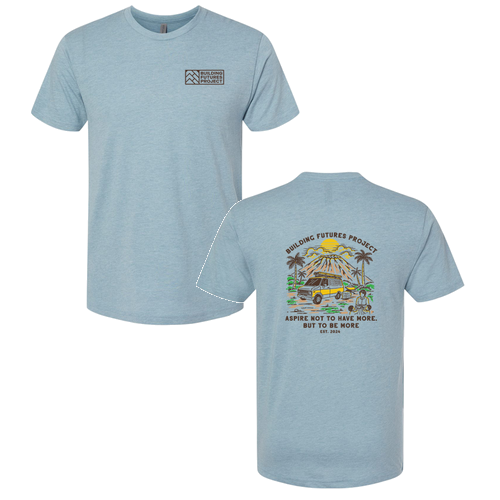 Next Level Mens TriBlend Tee (Van) -- Stonewash Denim
