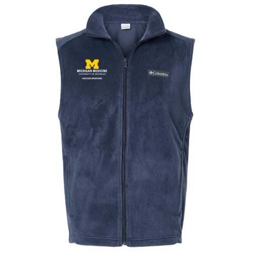 Men/Unisex Columbia Steens Mountain Fleece Vest -- Collegiate Navy, $41