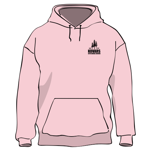 Independent Trading Midweight Hooded Sweatshirt -- Light Pink