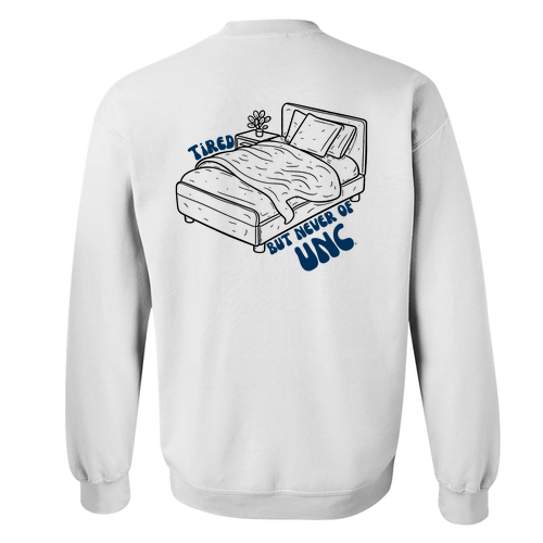 Gildan Heavy Blend Crew Neck Sweatshirt -- White