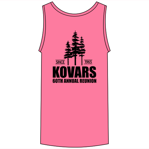 Gildan Heavy Cotton Adult Tank Top -- Safety Pink