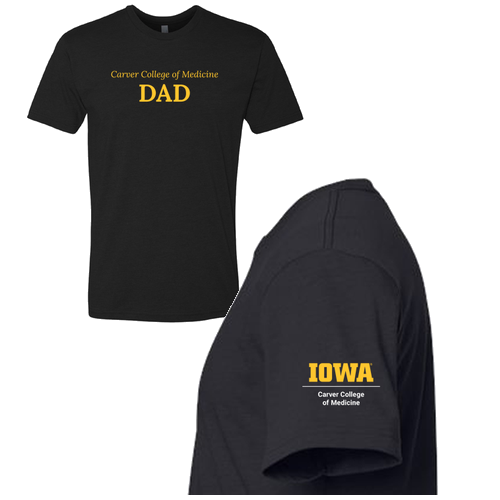 CCOM Dad Next Level Mens CVC Crew -- Black