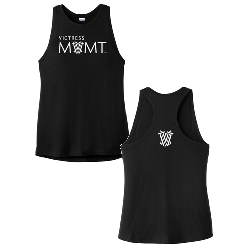 Victress MVMT Triblend Tank -- Black Triad Solid