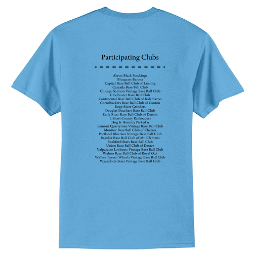 Port and Company 50/50 Blend T-Shirt -- Aquatic Blue