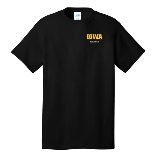 Port and Company 5.4 oz Cotton T-Shirt -- Jet Black