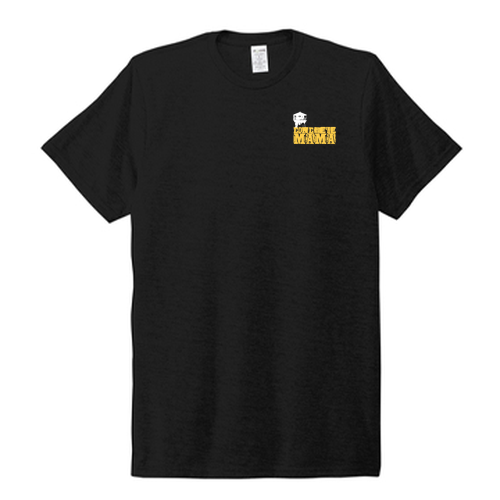 Allmade Unisex Tri-Blend Tee (Show Them) -- Deep Black