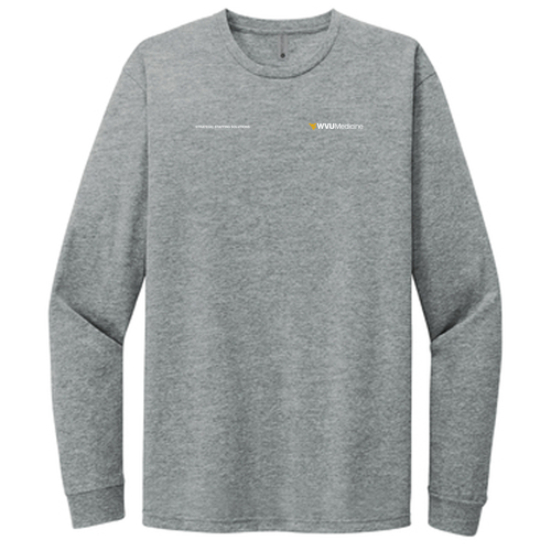 Next Level Unisex CVC Long Sleeve Tee -- Dark Heather Grey