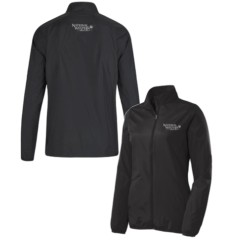Port Authority Ladies Zephyr Full-Zip Jacket -- Black