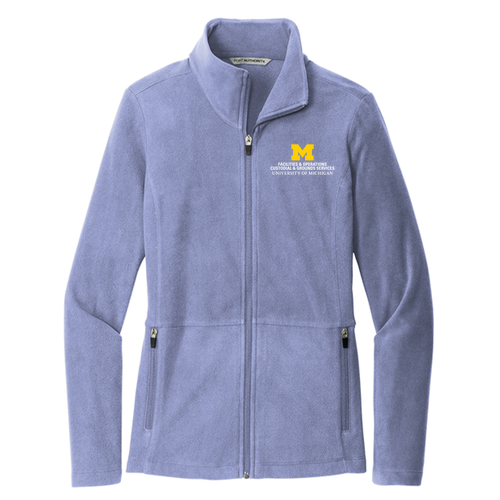 Ladies Port Authority Accord Microfleece Jacket -- Ceil Blue, $40