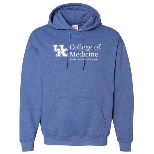 Gildan Heavy Blend Hooded Sweatshirt -- Heather Sport Royal