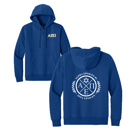 District V.I.T. Heavyweight Fleece Hoodie -- Deep Royal