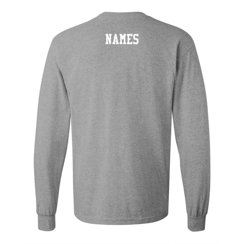 Gildan Heavy Cotton Longsleeve Basic T-Shirt -- Sport Grey