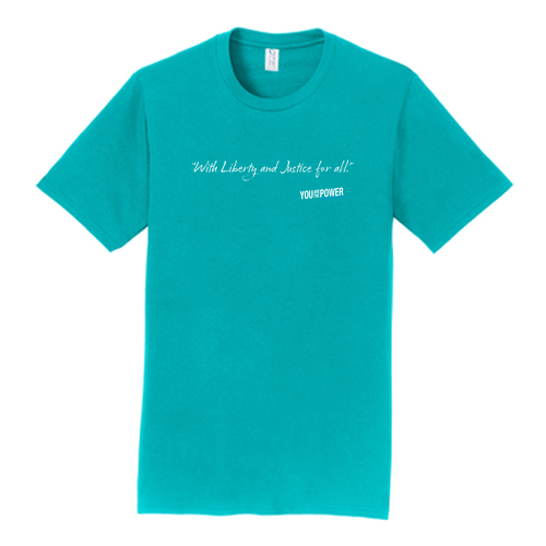 Liberty Port and Company Fan Favorite Tee -- Bright Aqua