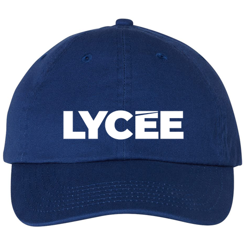 Valucap Bio-Washed Unstructured Hat -- Royal