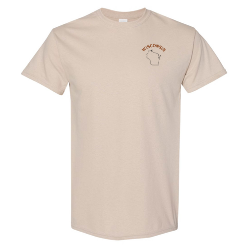 Gildan Heavy Cotton Basic T-Shirt -- Sand
