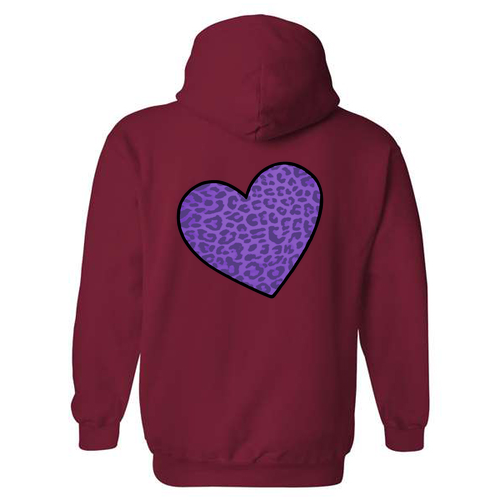 Gildan Heavy Blend Hooded Sweatshirt -- Cardinal Red