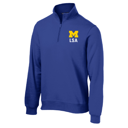 Sport Tek 1/4 Zip Sweatshirt TALL -- True Royal