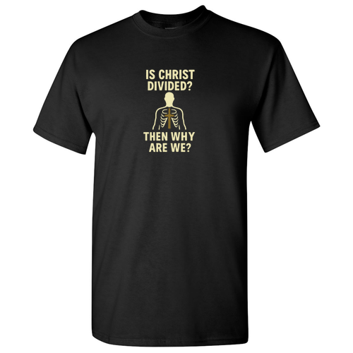 Divided Tee -- Black