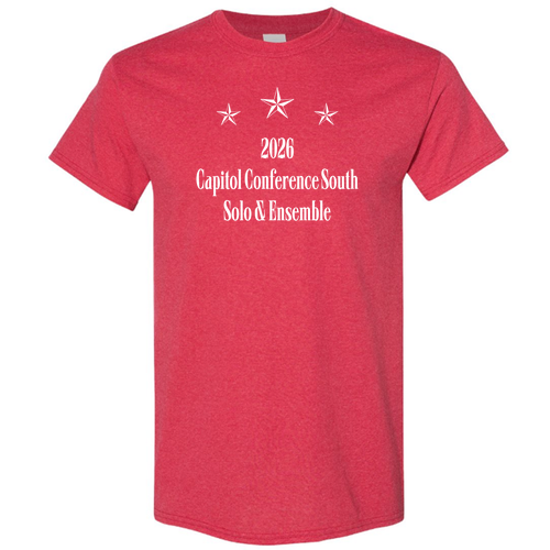 Gildan Cotton T-Shirt Adult -- Heather Red