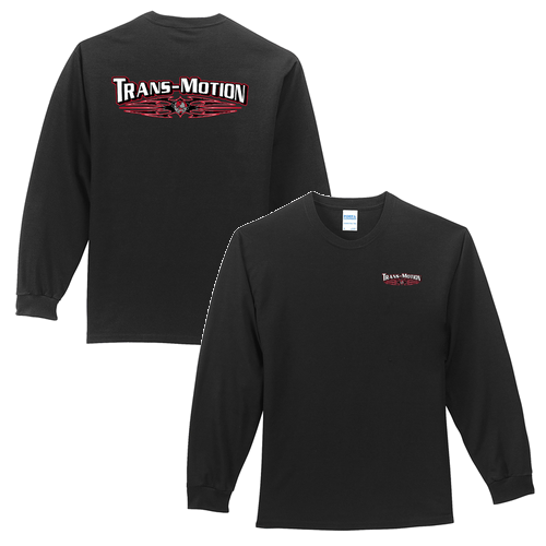 Port and Company Basic Long Sleeve Tee -- Jet Black Tall