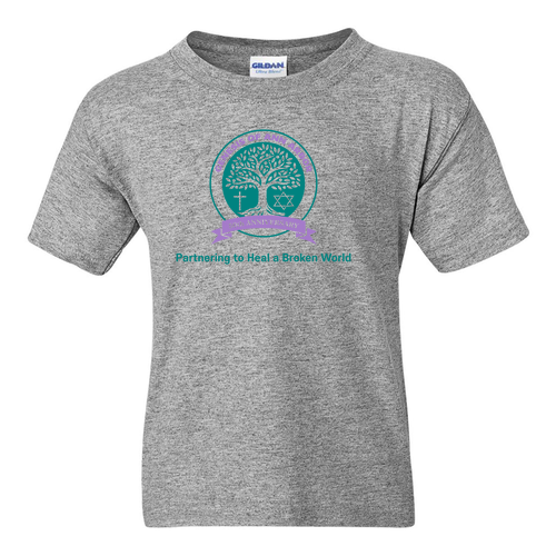 Youth Gildan DryBlend 50/50 T-Shirt -- Sport Grey