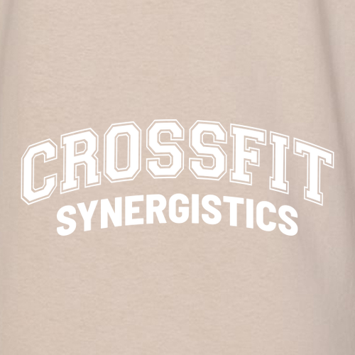 Gildan Midweight Fleece Adult Full Zip Hooded Sweatshirt --CrossFit  Sand