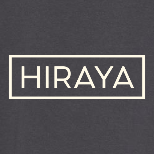 Hiraya Classic Logo Performance Long Sleeve Tee -- Graphite