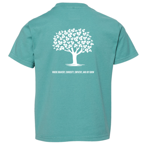 ComfortWash by Hanes Garment Dyed Youth Short Sleeve T-Shirt -- Spanish Moss