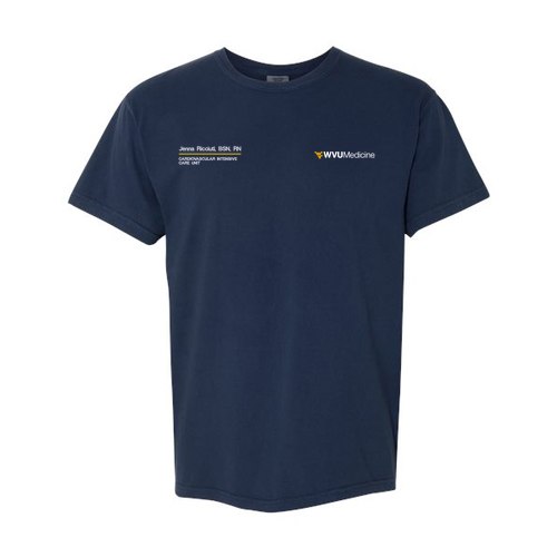 Comfort Colors Unisex Garment-Dyed Heavyweight T-Shirt -- True Navy