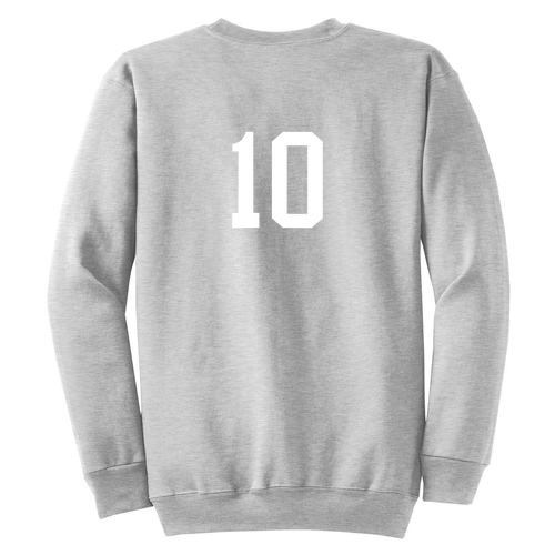Port and Company Classic Crewneck Sweatshirt -- Ash