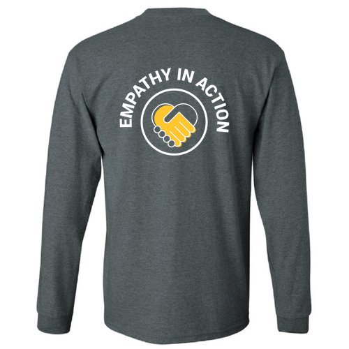 Gildan Heavy Cotton Longsleeve Basic T-Shirt -- Dark Heather