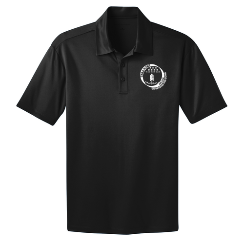 Port Authority Silk Touch Performance Polo -- Black