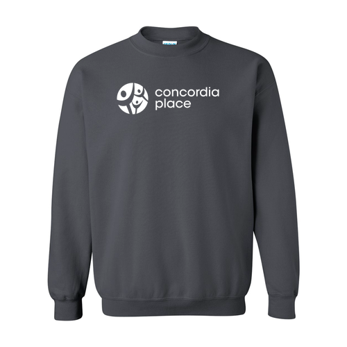 Gildan Heavy Blend Crew Neck Sweatshirt -- Charcoal